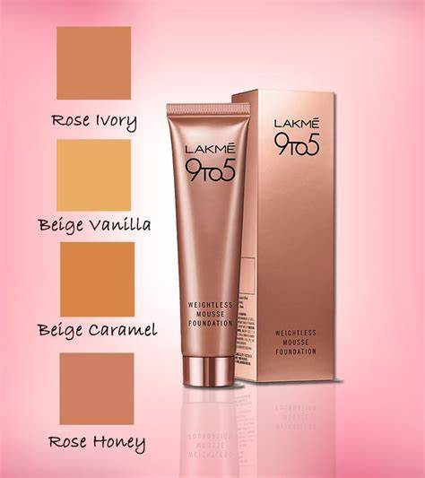 LAKME 9TO5 MOUSSE FOUNDATION