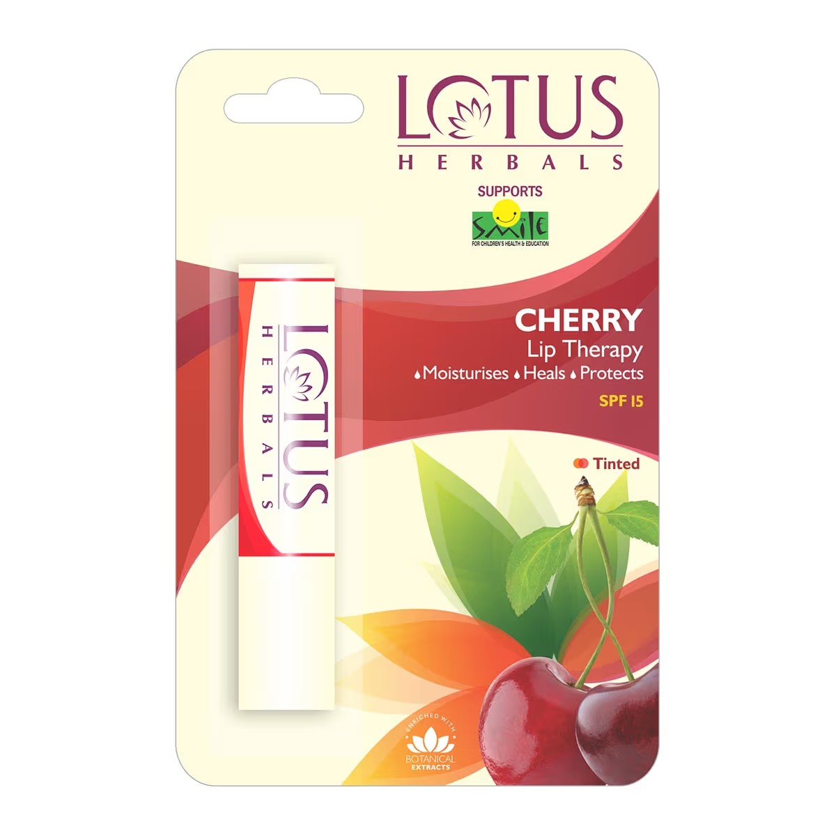 Lotus Herbals LIP THERAPY Cherry