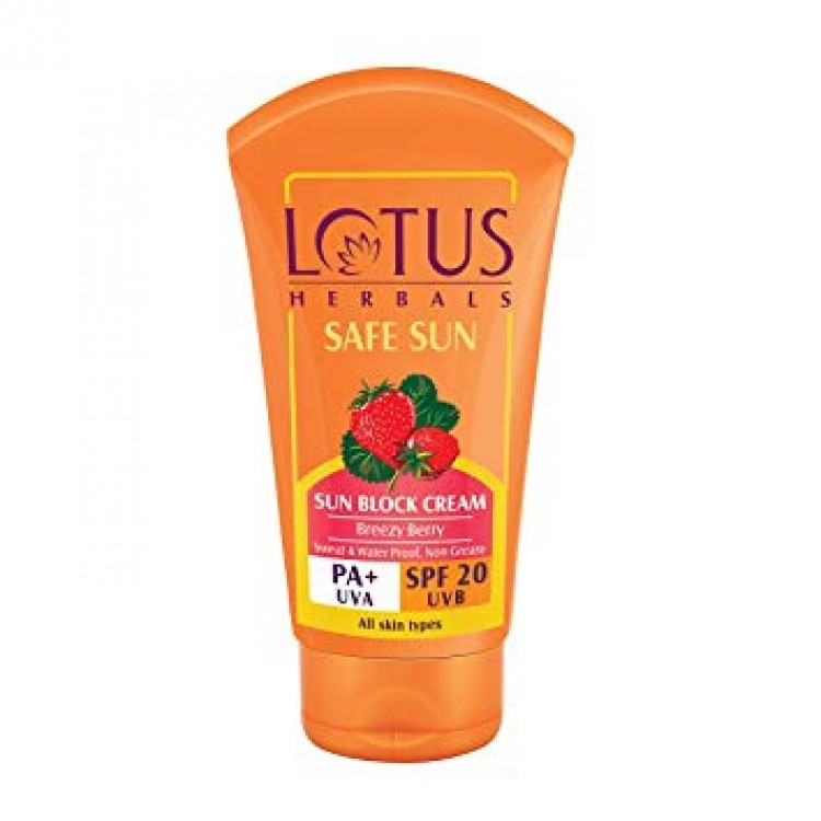 LOTUS SUN CREAM SPF20