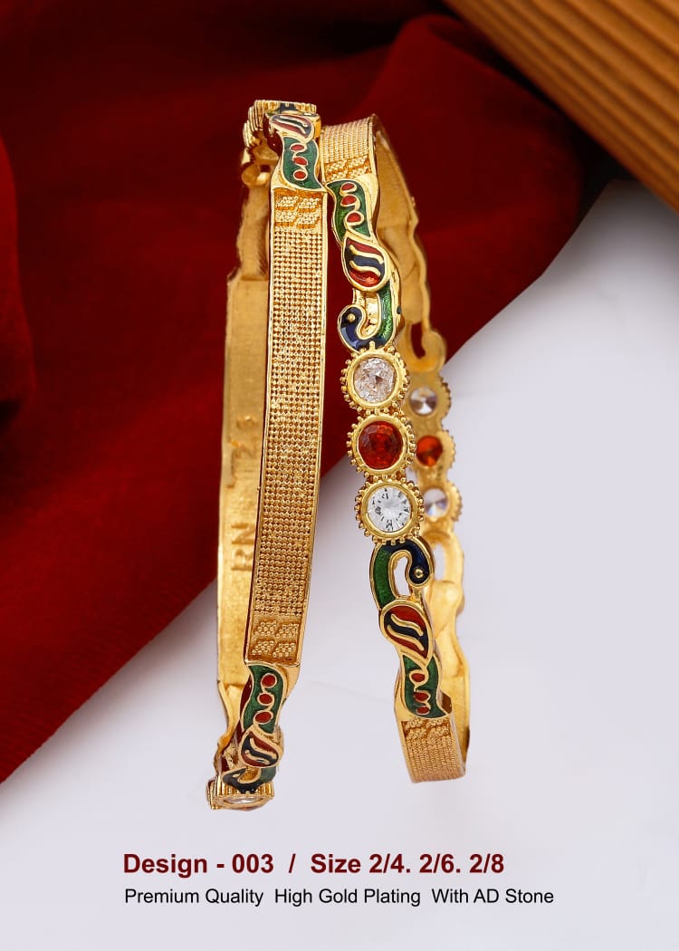 GOLD COVERING BANGLES 003