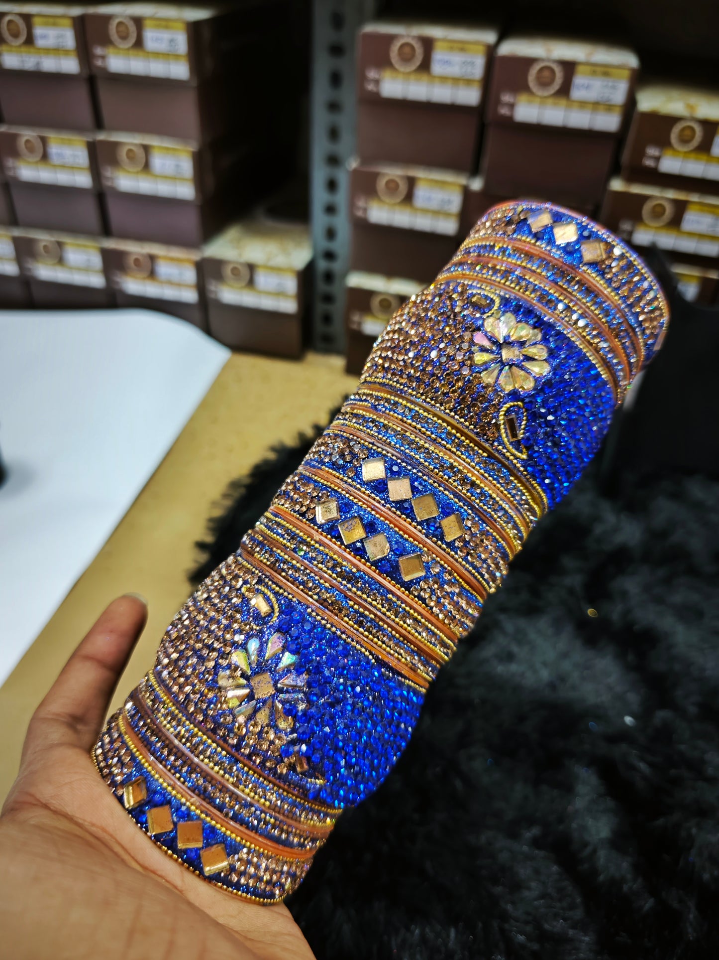 BRIDAL SET BANGLES BLUE