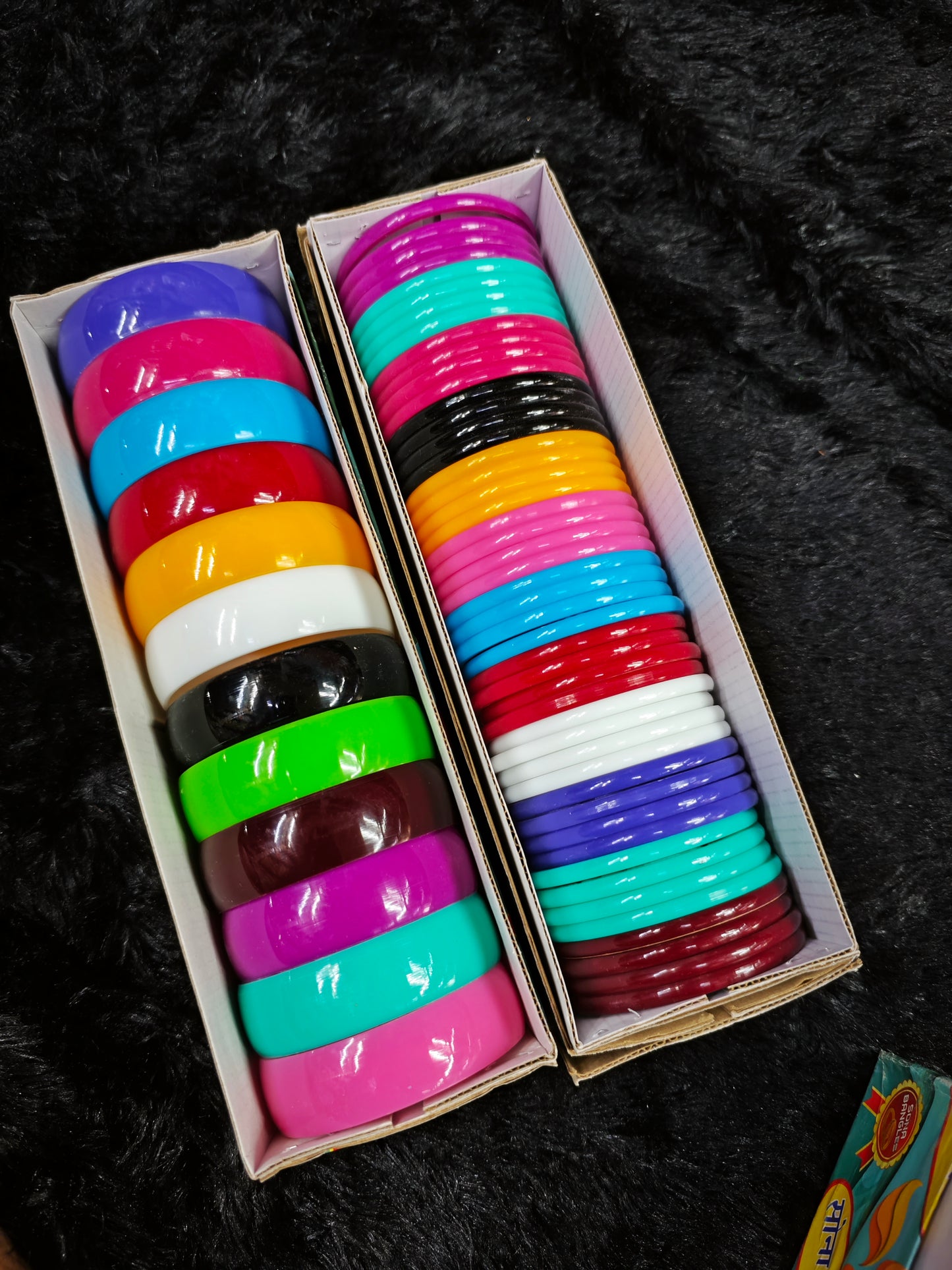 Plain plastic bangles base for silk tread bangles 1cut/4cut combo