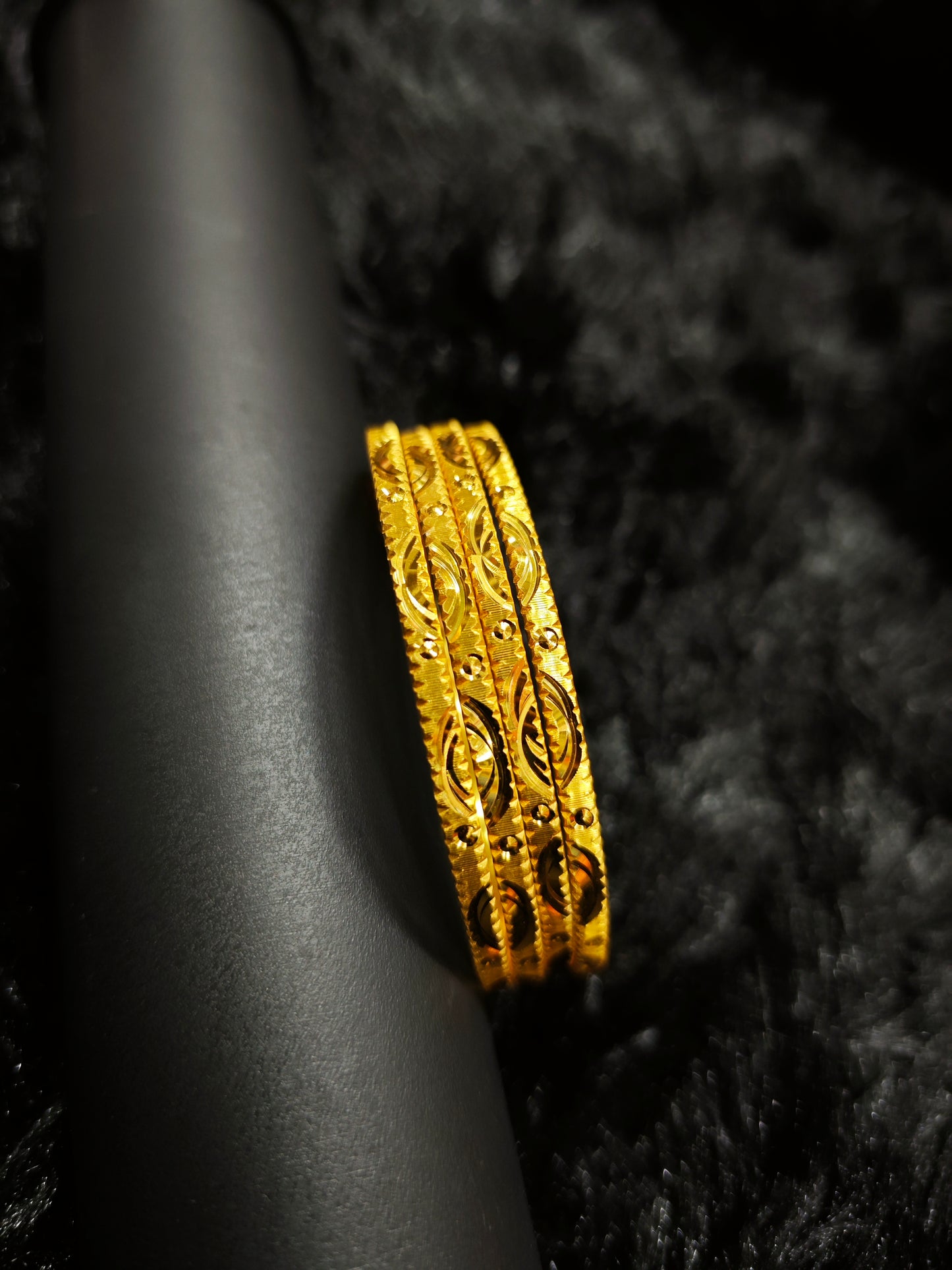 gold covering bangles 601