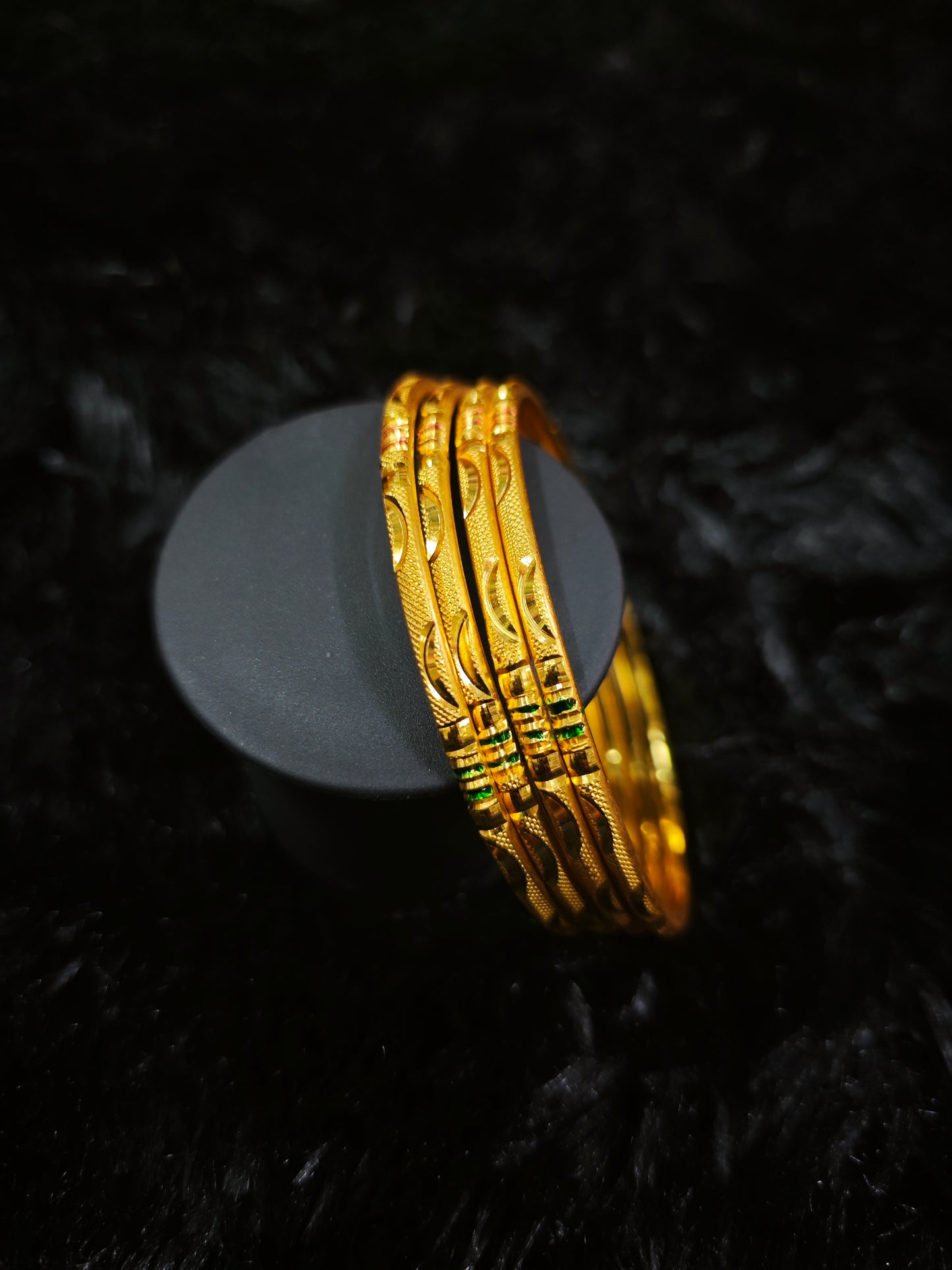 gold covering bangles 501