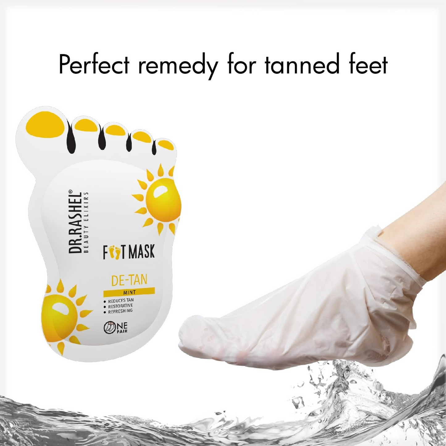 DR RASHEL FOOT MASK DE TAN