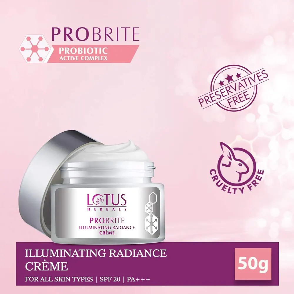 Lotus Probrite Probiotic Illuminating Radiance Creme 50G