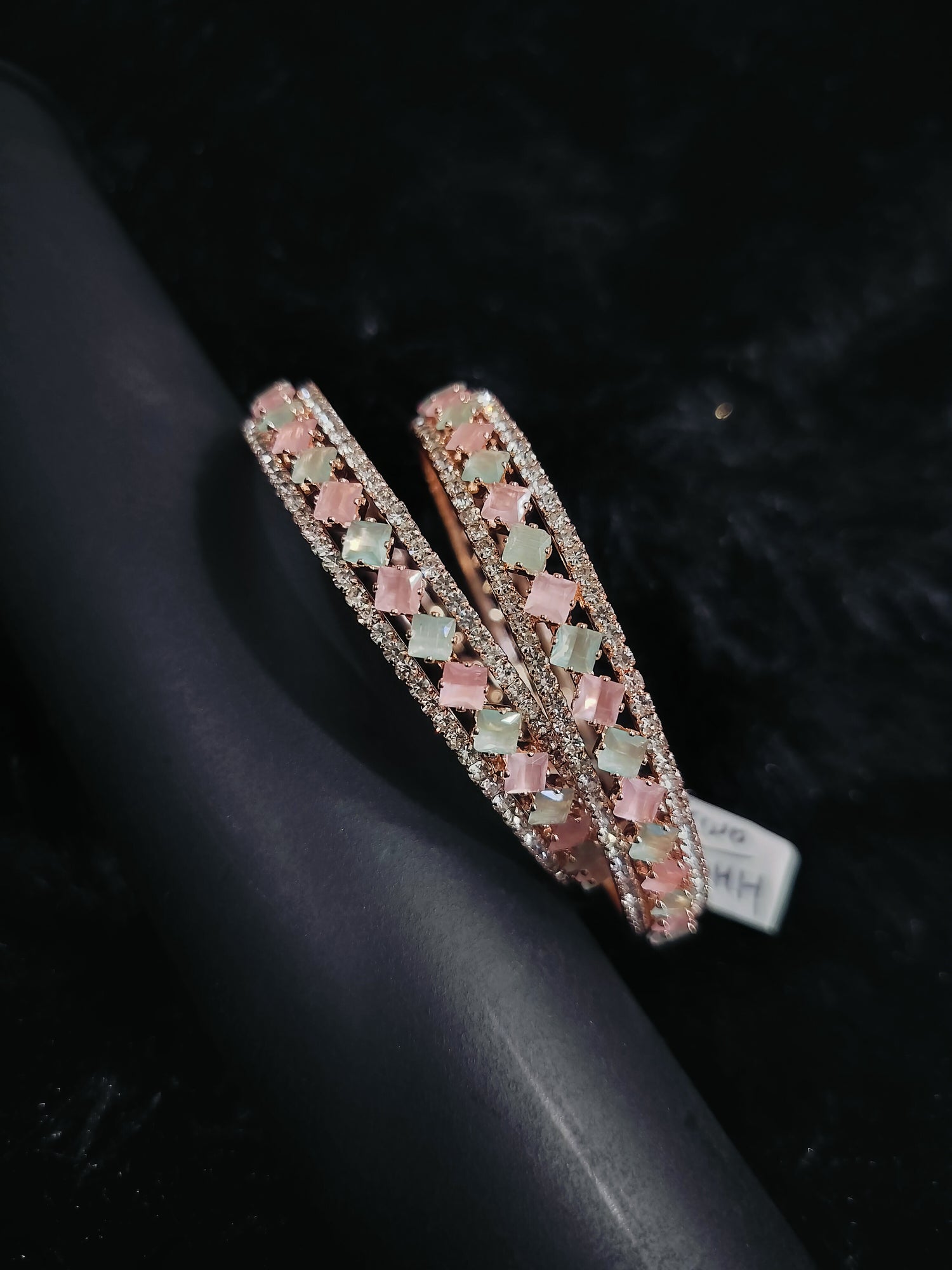 RUBY/AD STONE BANGLES