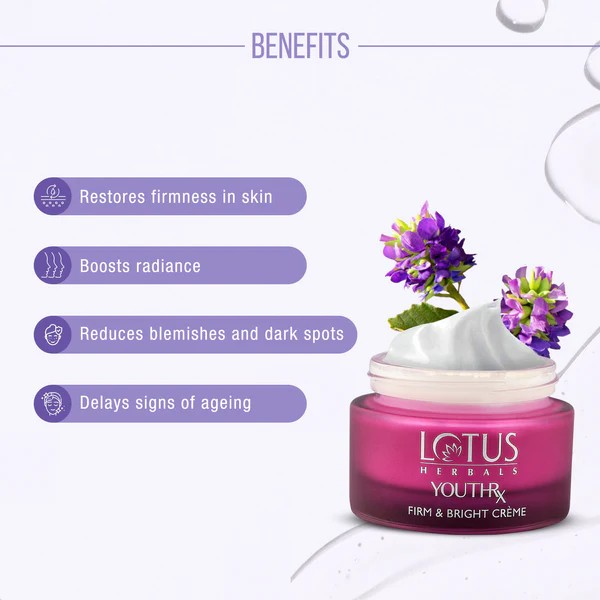 Lotus YouthRx firm & bright day crème
