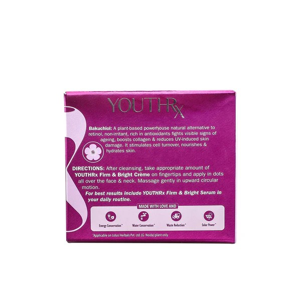 Lotus YouthRx firm & bright day crème