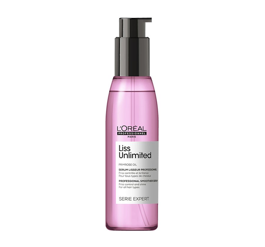 L'Oréal Professionnel Serie Expert Liss Unlimited Blow Dry Serum 125 Ml, For Frizz-Free Hair