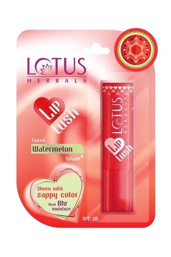 Lotus Herbals LIP LUSH Watermelon Splash Spf 20