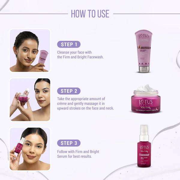 Lotus YouthRx firm & bright night crème