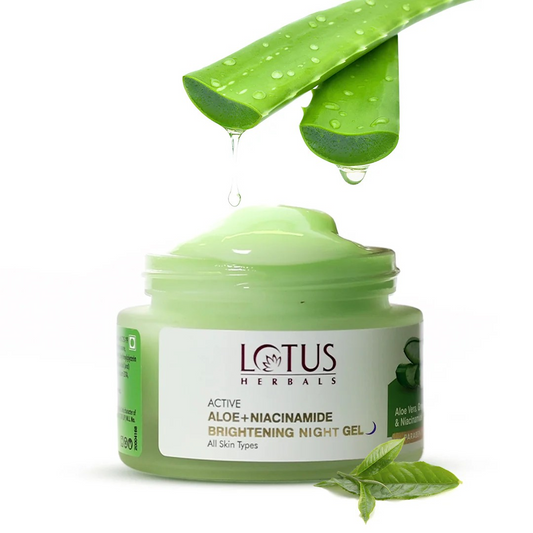 Lotus Herbals Active Aloe + Niacinamide Brightening Boost Gel