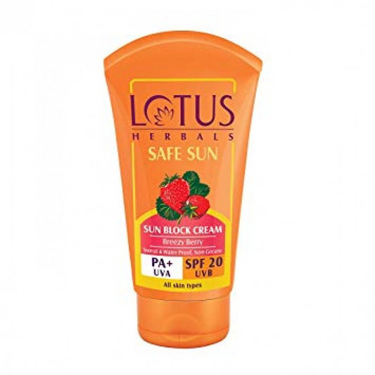 LOTUS SUN CREAM SPF20