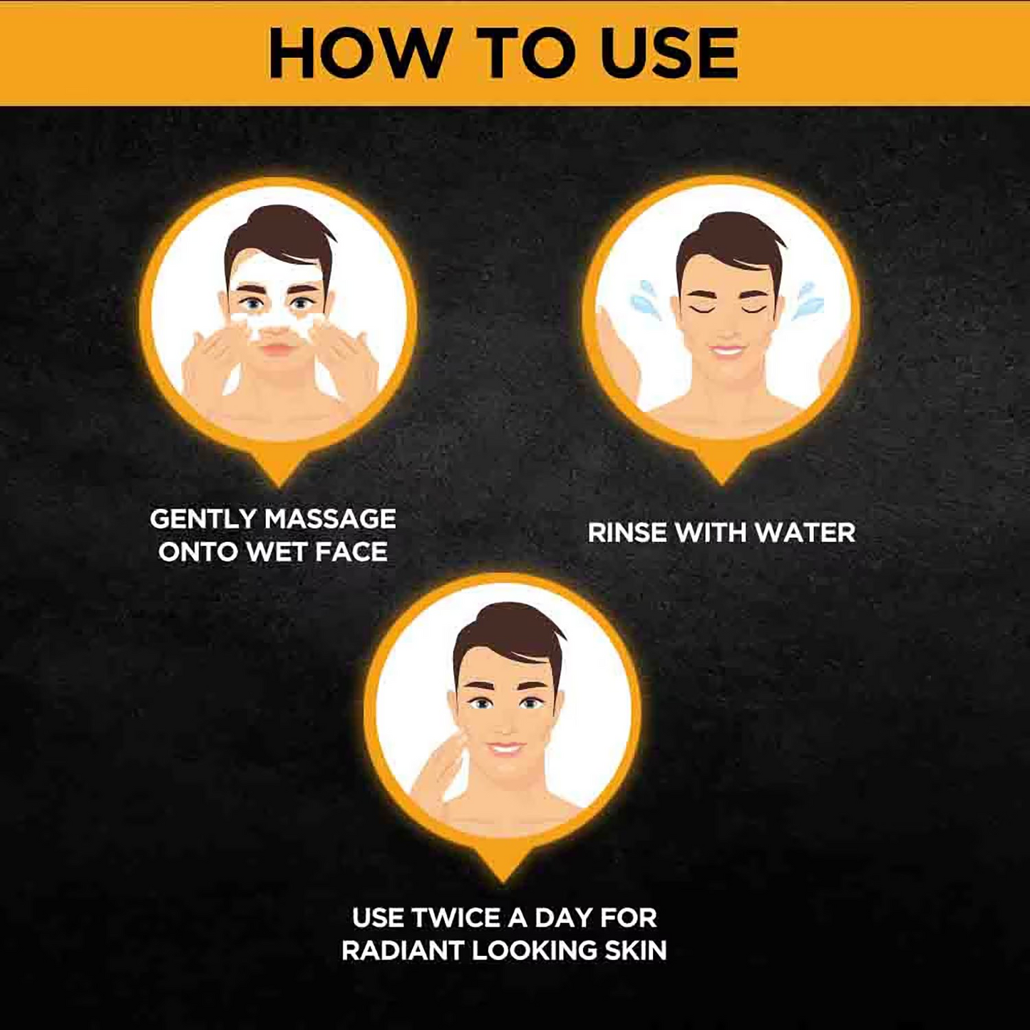 Garnier Men Turbo Bright Anti-Pollution Double Action Face Wash