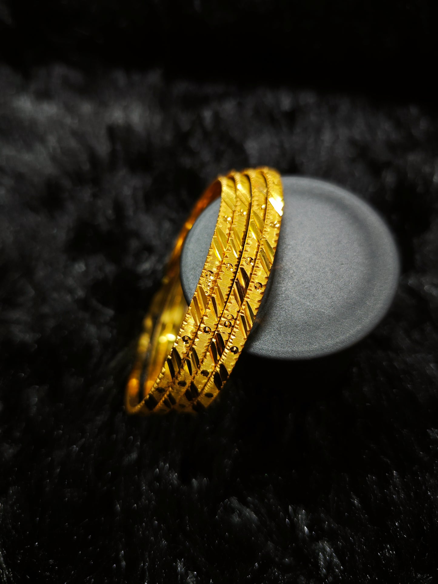 gold covering bangles 601