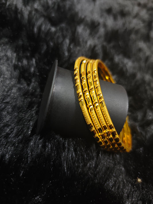 gold covering bangles 721