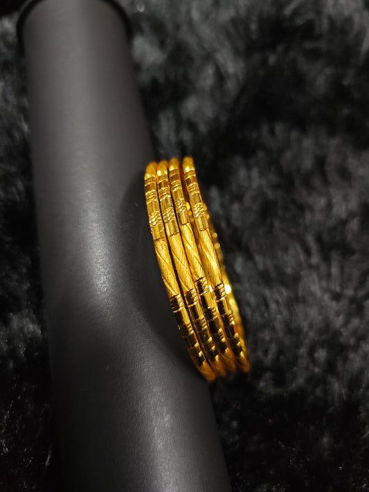 gold covering bangles 1305