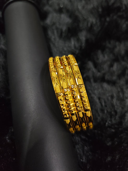 gold covering bangles 5203