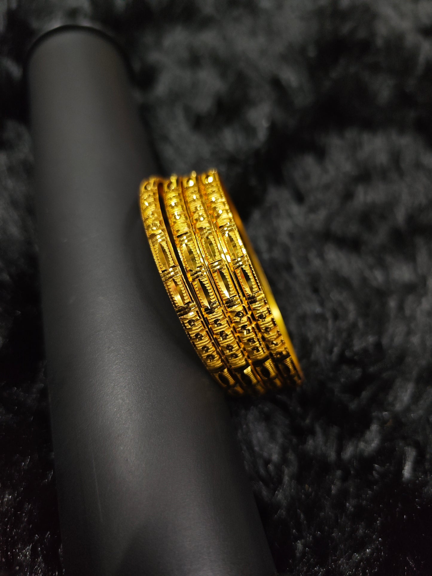 gold covering bangles 5203