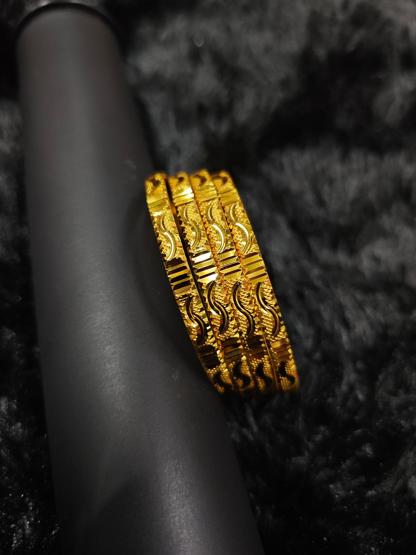 gold covering bangles 5290