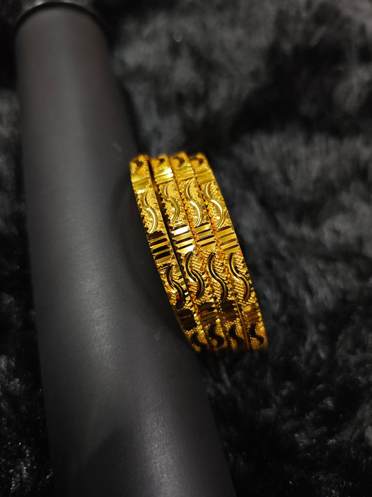 gold covering bangles 5290