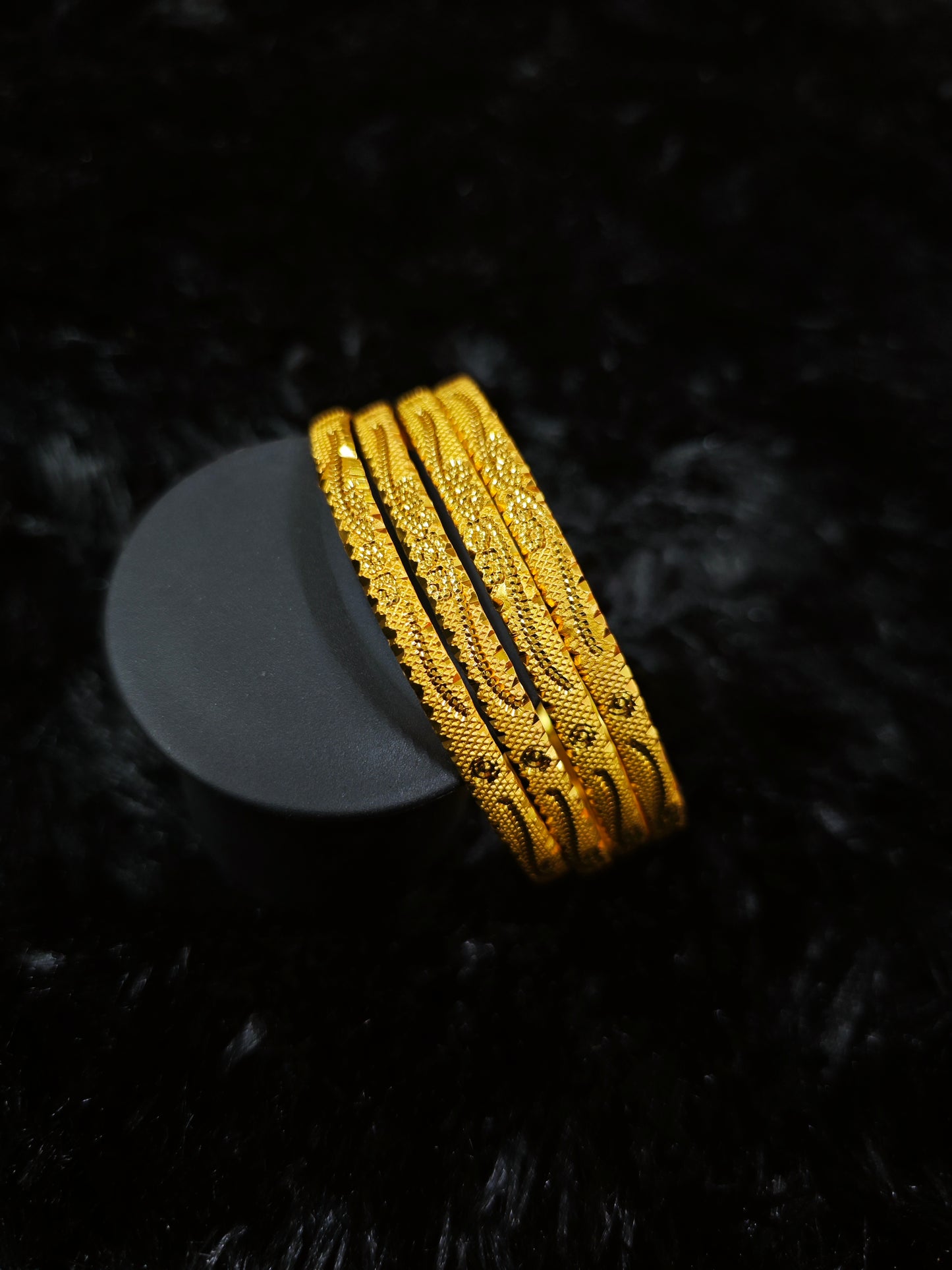 gold covering bangles 16 7072