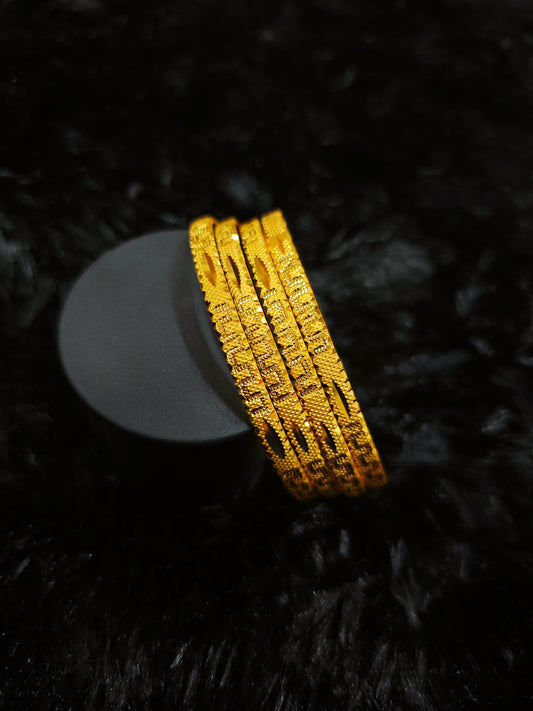 gold covering bangles 16 7072