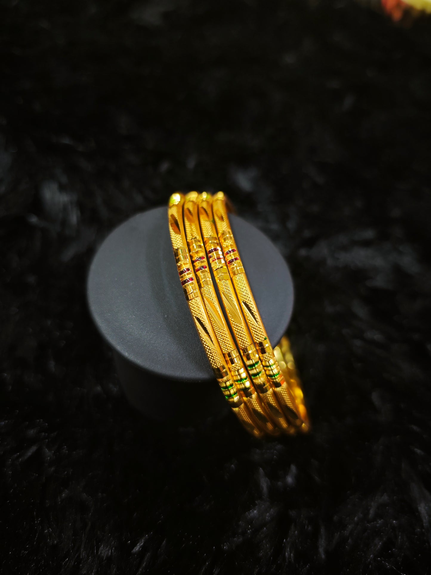 gold covering bangles 501