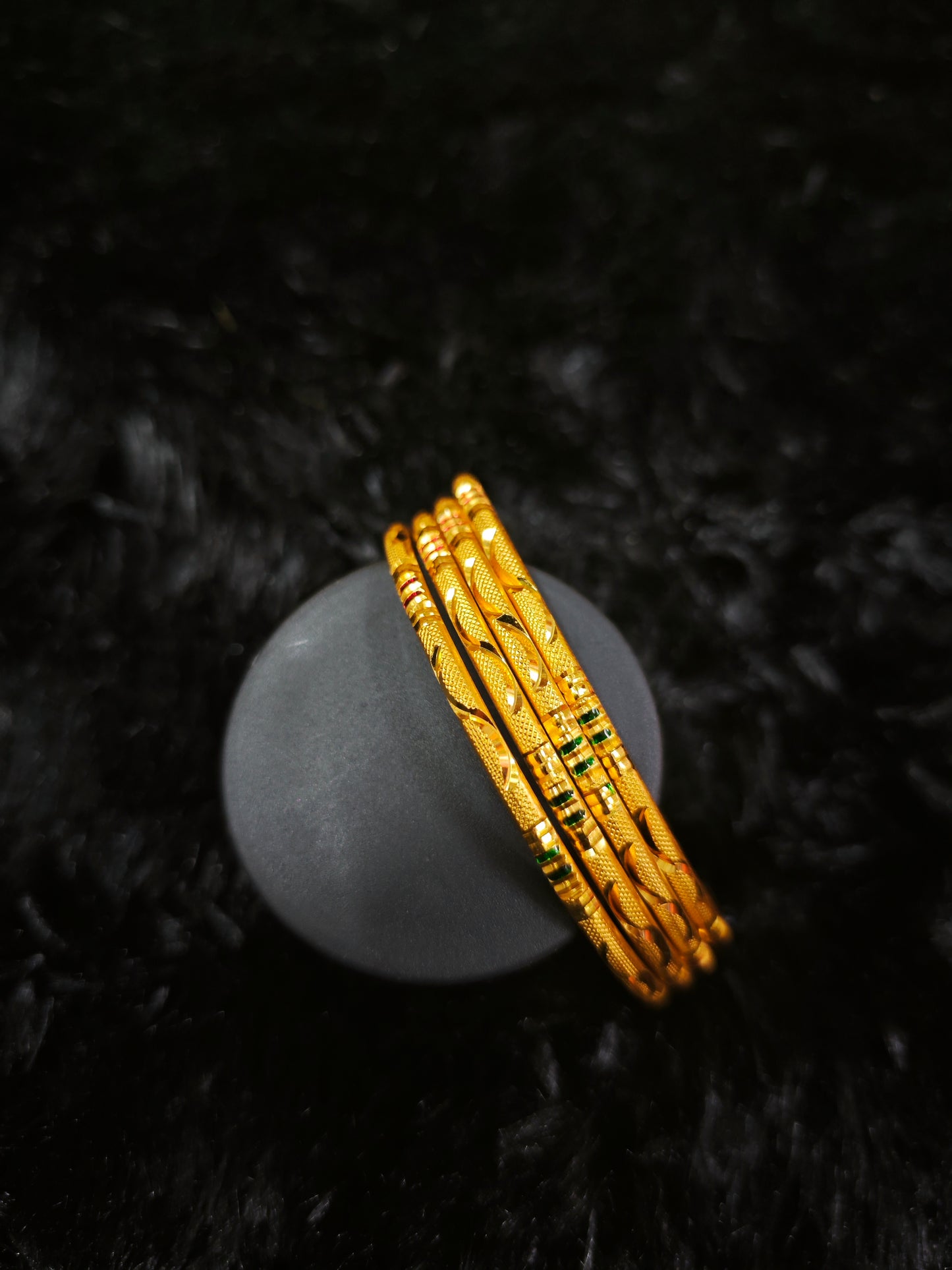 gold covering bangles 501
