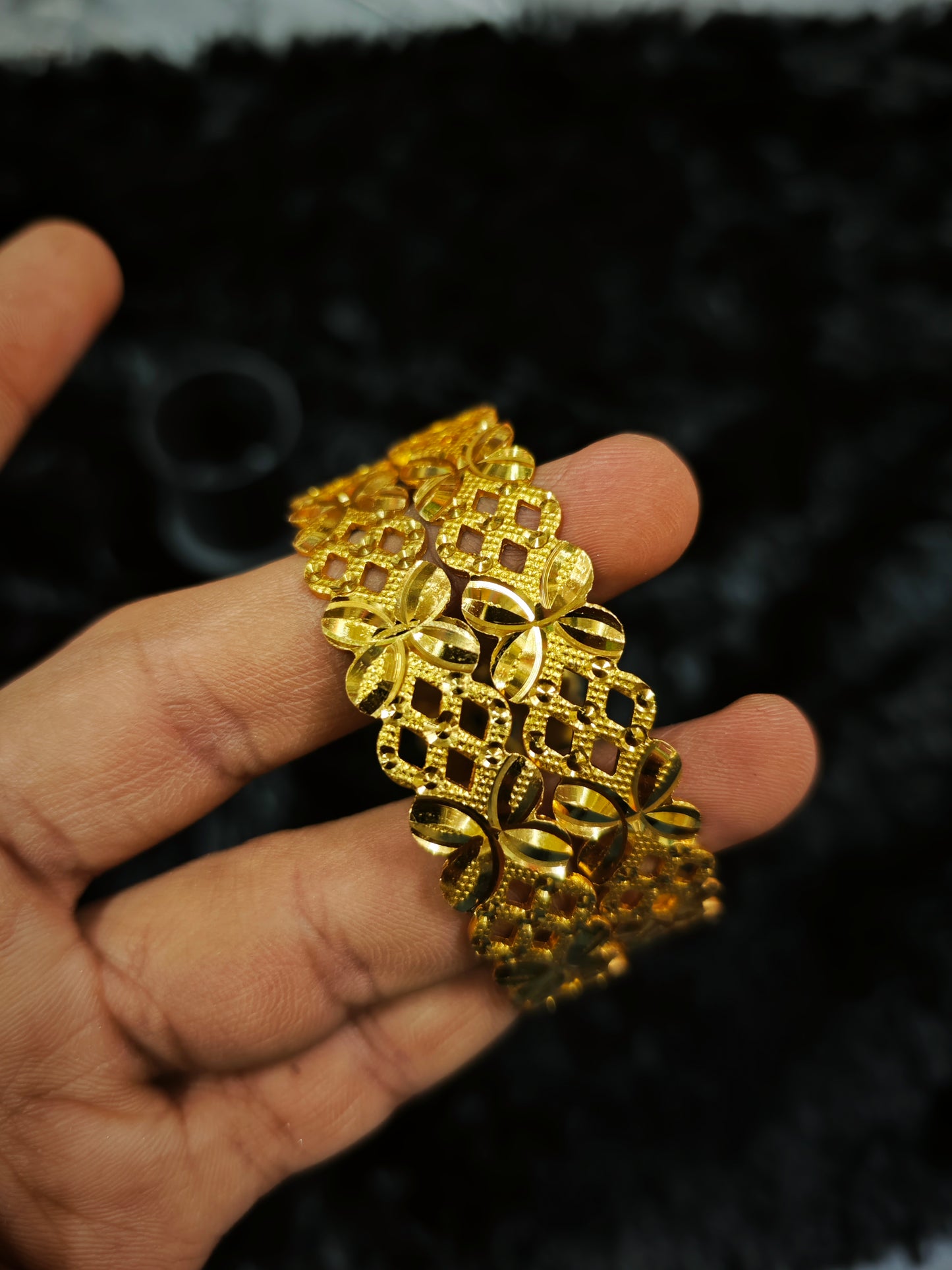 gold covering bangles 56