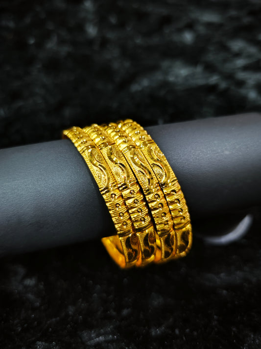 gold covering bangles 6363
