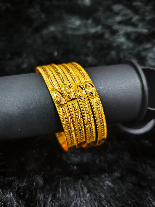 gold covering bangles 7030