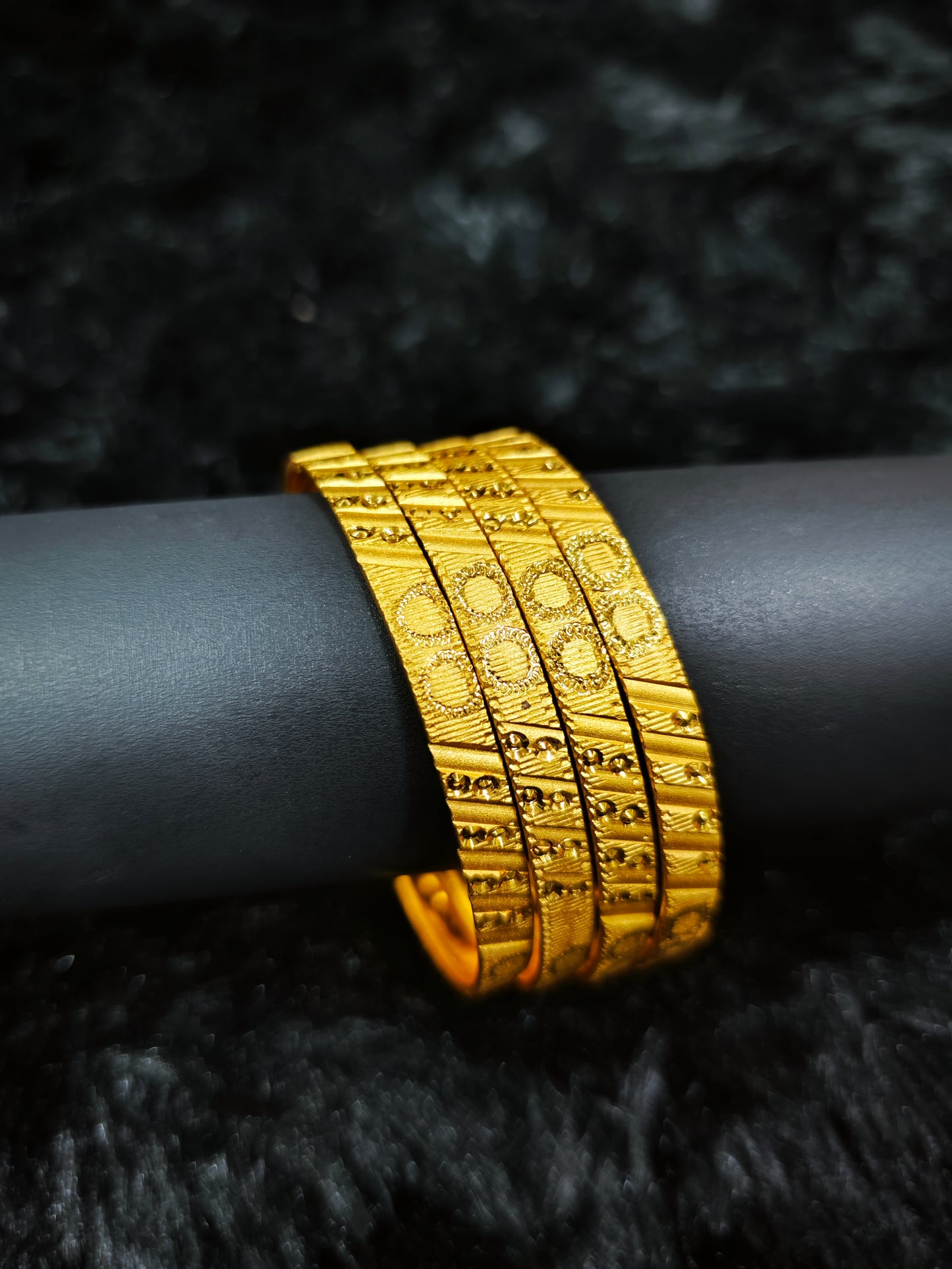 gold covering bangles 6100