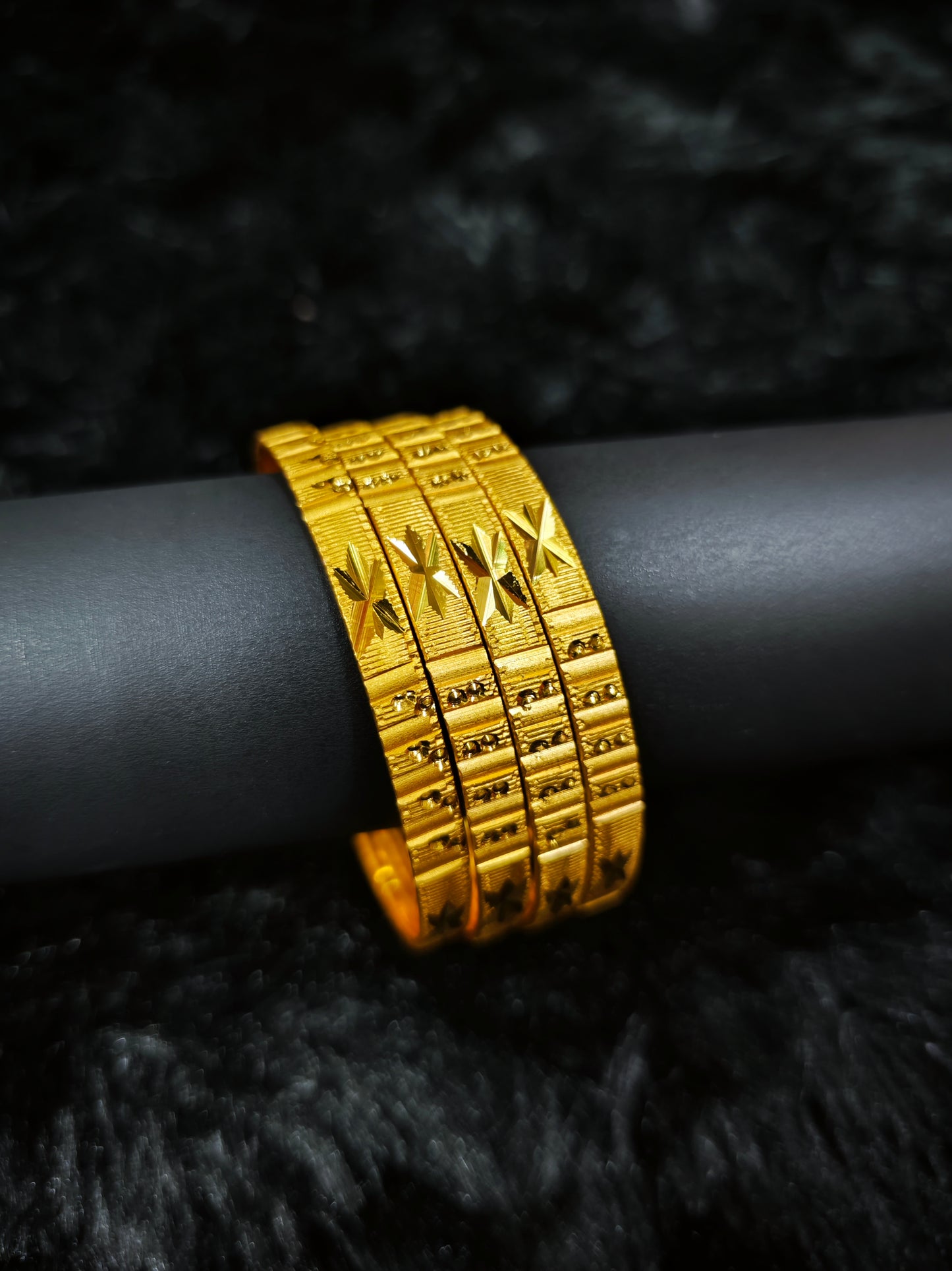 gold covering bangles 6100