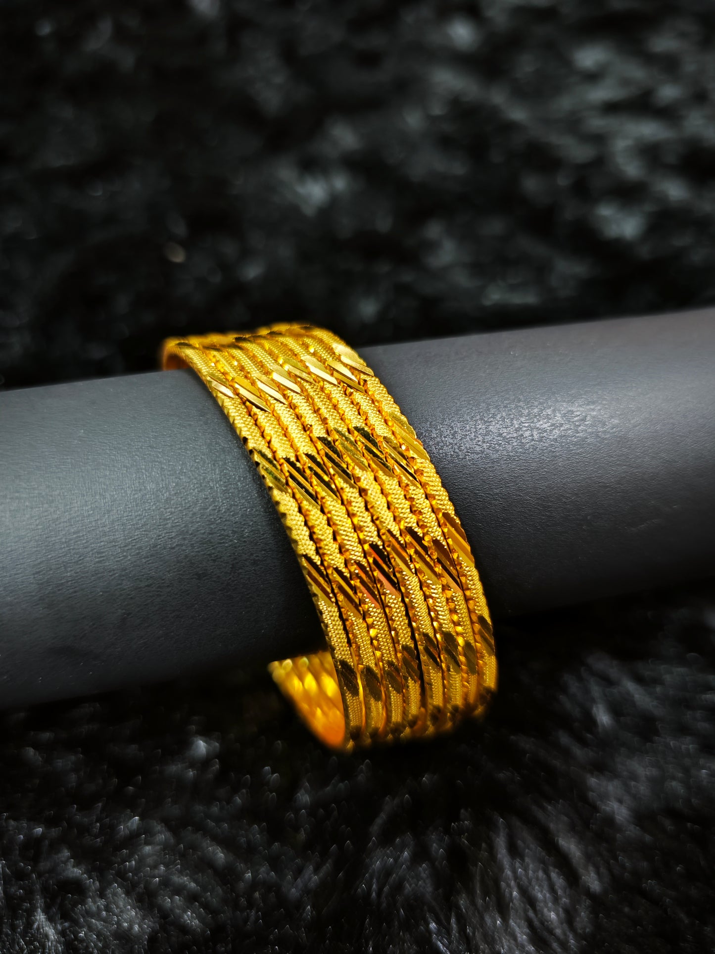 gold covering bangles 855