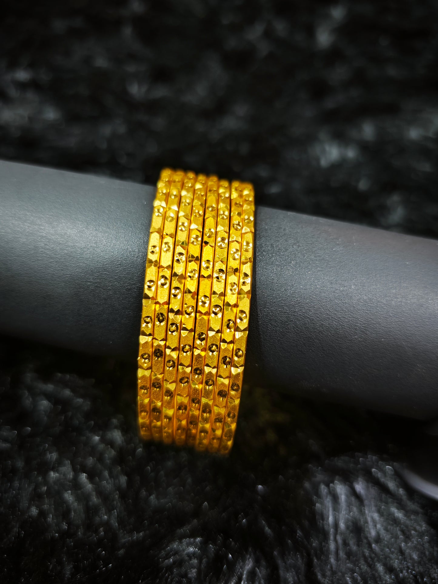 gold covering bangles N