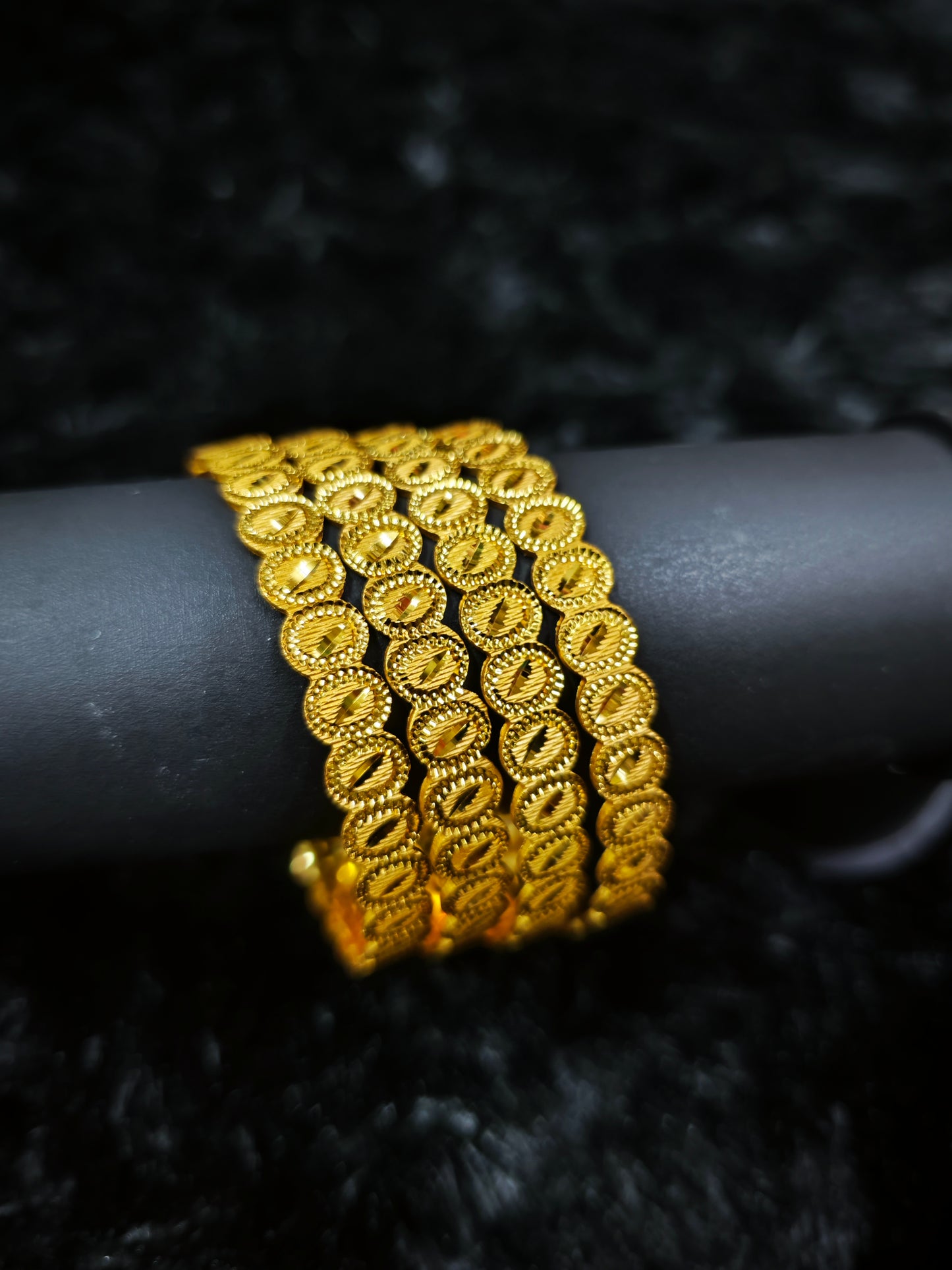 gold covering bangles 108