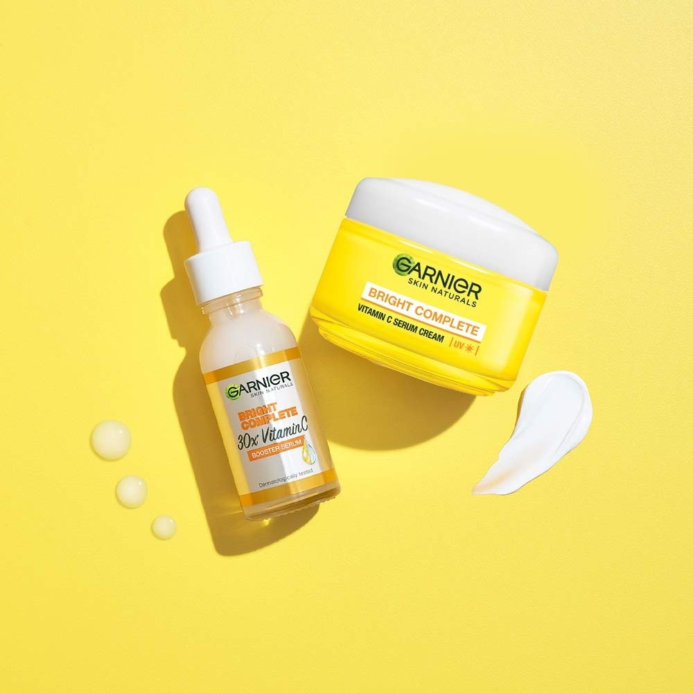 Garnier Bright Complete Vitamin C Serum Cream UV