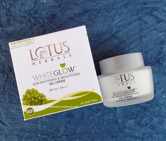 Lotus Herbals WHITEGLOW Skin brightening Gel Cream SPF 25 PA+++