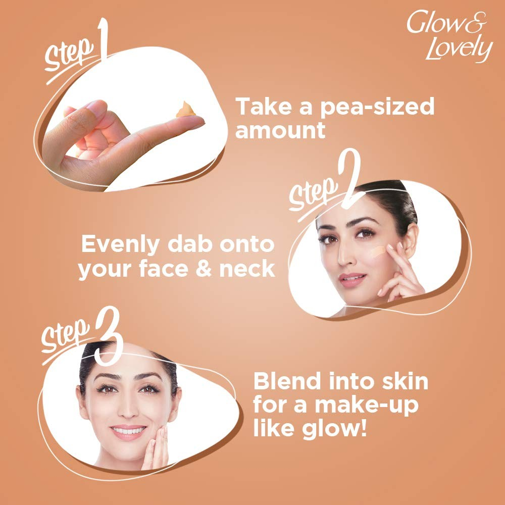 Glow & Lovely BB Cream Make up + Multivitamin Cream Shade