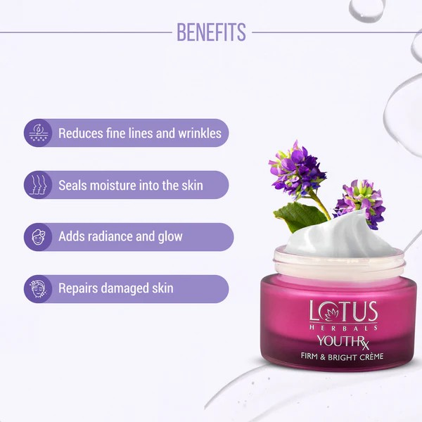 Lotus YouthRx firm & bright night crème