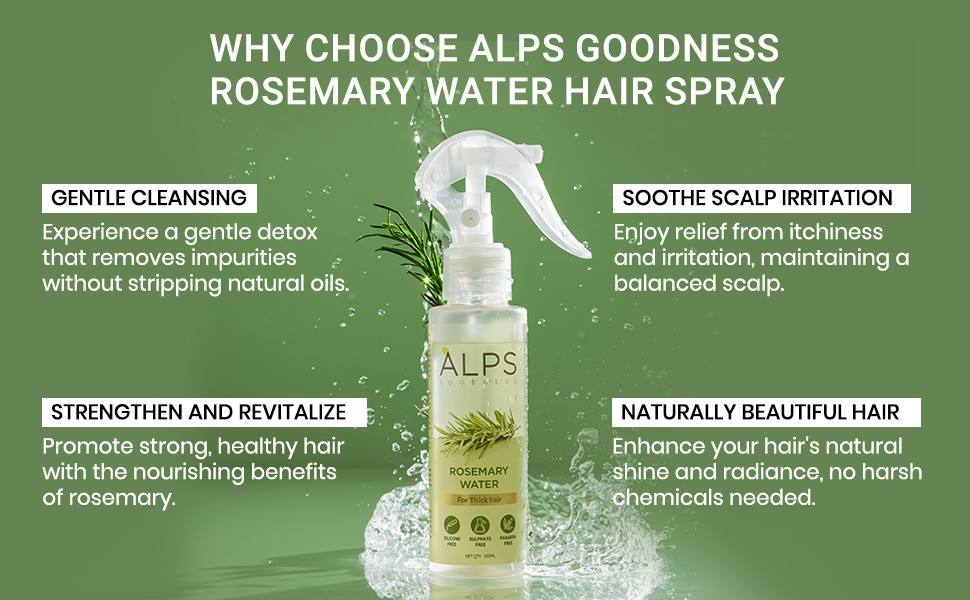 ALHPA Rosemary water