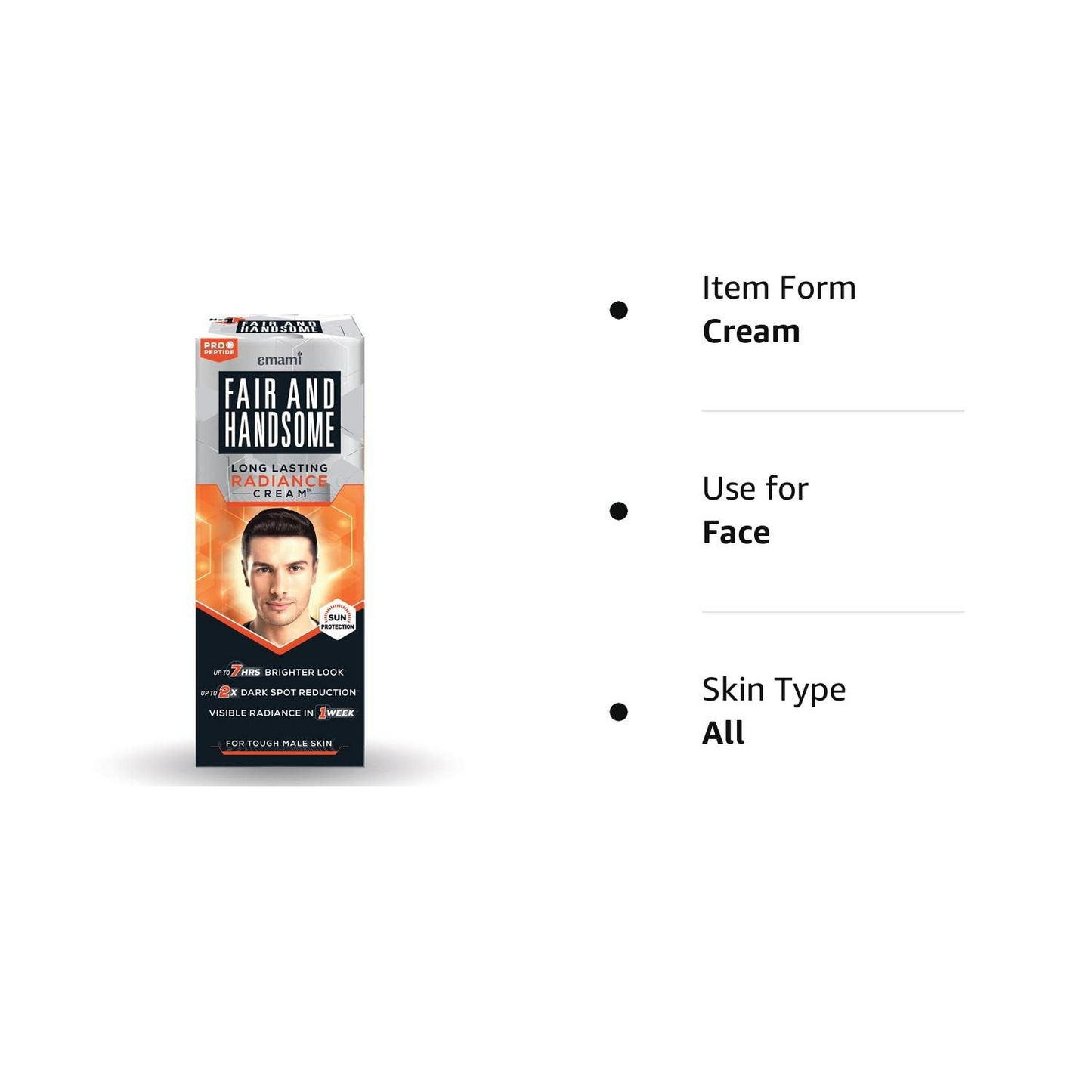 Fair And Handsome Long Lasting Radiance Cream