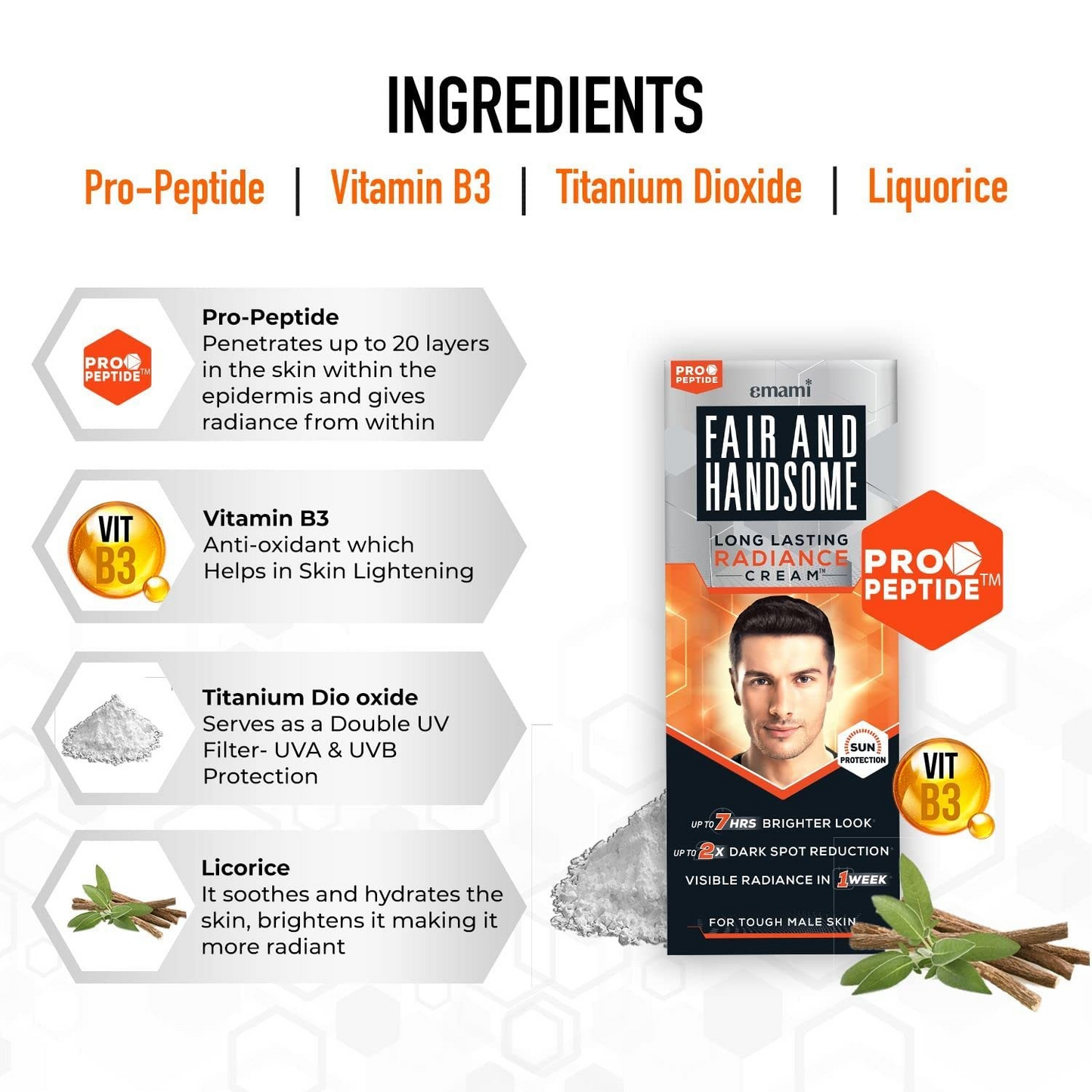 Fair And Handsome Long Lasting Radiance Cream