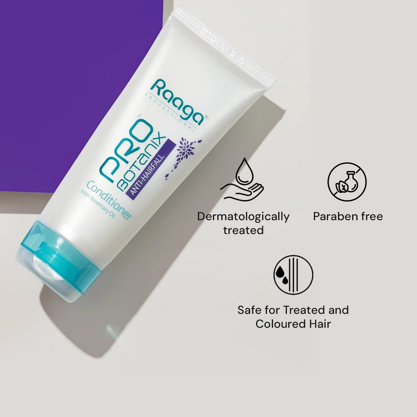 Raaga Professional Pro Botanix Anti-Hair Fall Conditioner, With Rosemary Oil, Prevents Hair Breakage, Imparts Hair Growth, For Men and Women, 100 ml