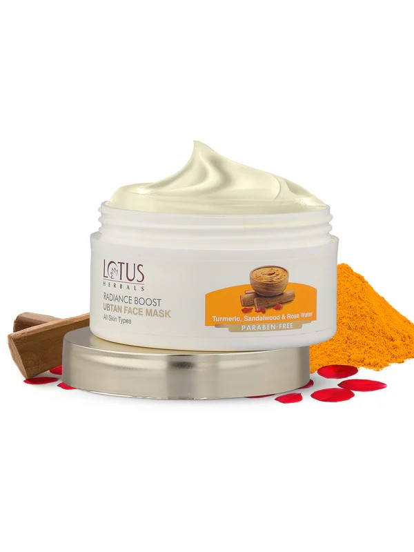 Lotus Herbals Radiance Boost Ubtan Face Mask