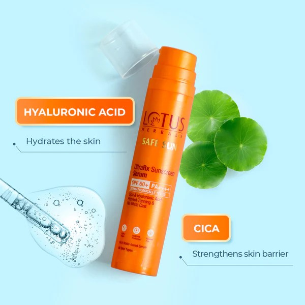 Lotus Safesun UltraRX Sunscreen Serum SPF 60 PA++++ 50ml
