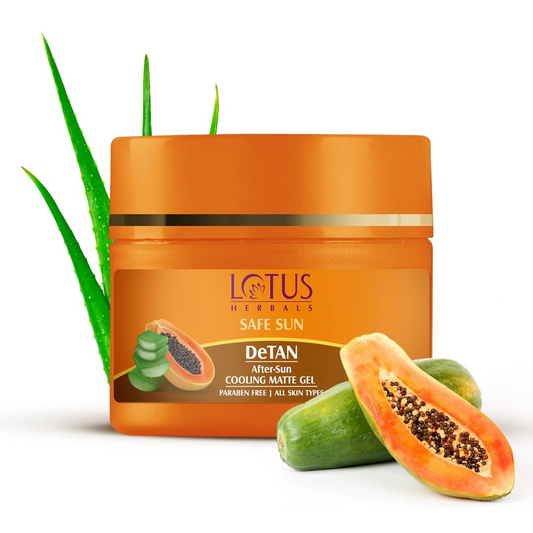 Safe Sun DeTan After Sun Cooling Matte Gel