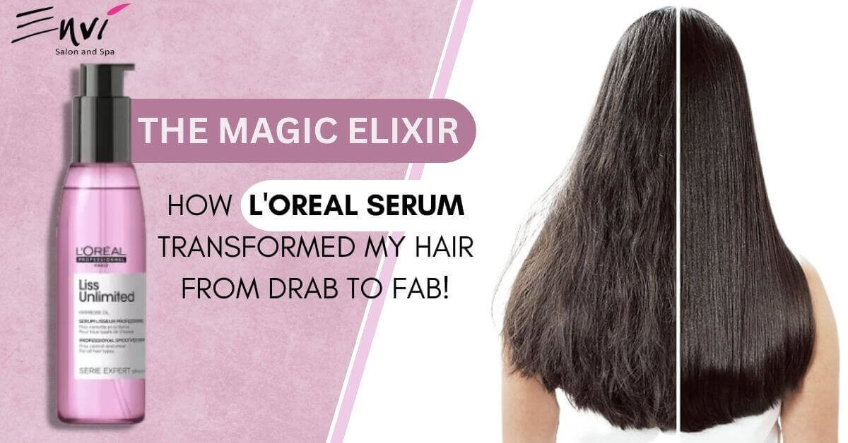 L'Oréal Professionnel Serie Expert Liss Unlimited Blow Dry Serum 125 Ml, For Frizz-Free Hair